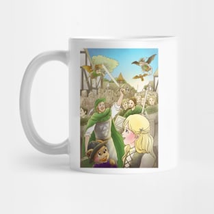 Robin Hood Marches Into London Mug